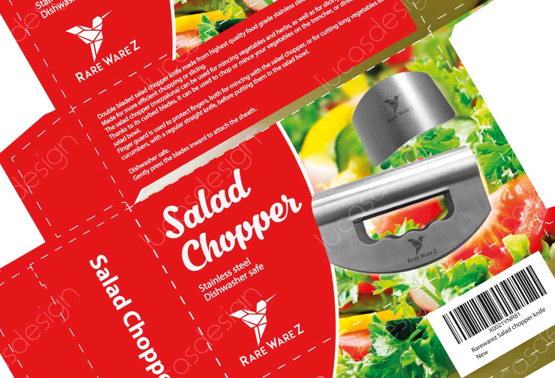 diecut ambalaj chopper print ambalaj amazon ebay