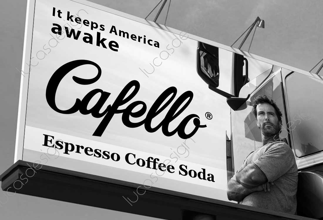 espresso coffee soda brand design