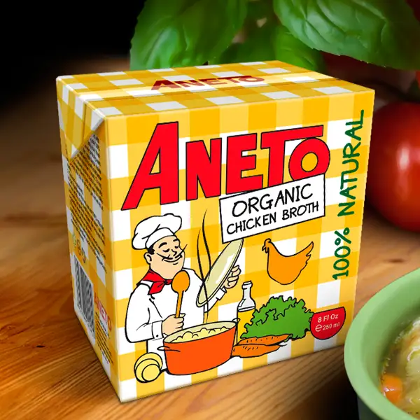 Aneto Spania Ambalaj supa pui