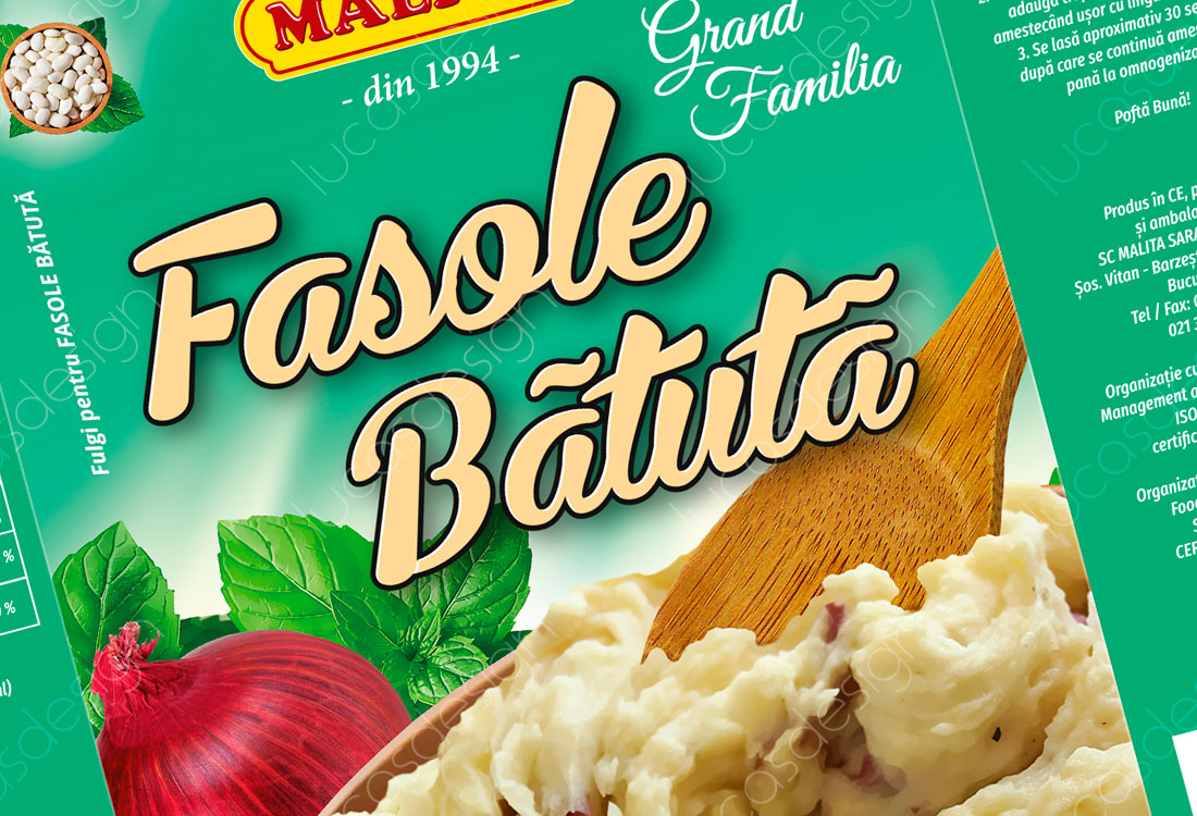 cutie ambalaj piure de cartofi si fasole batuta ambalaj piure de cartofi si fasole batuta
