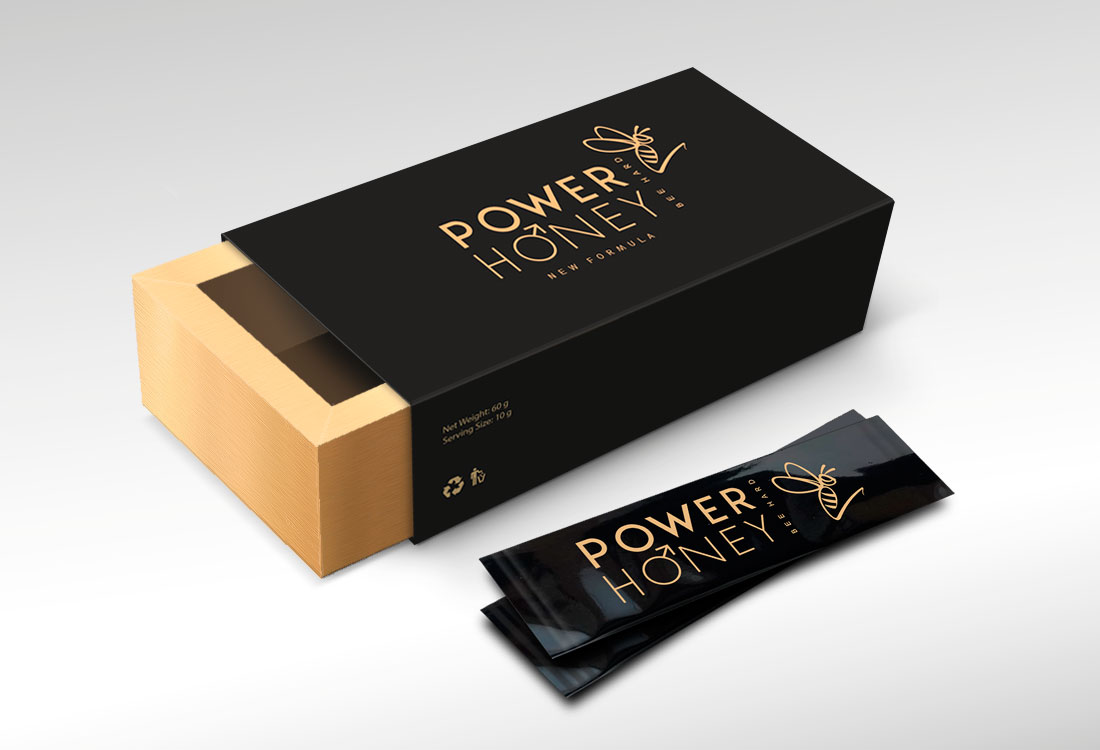 design ambalaj power honey design ambalaj power honey