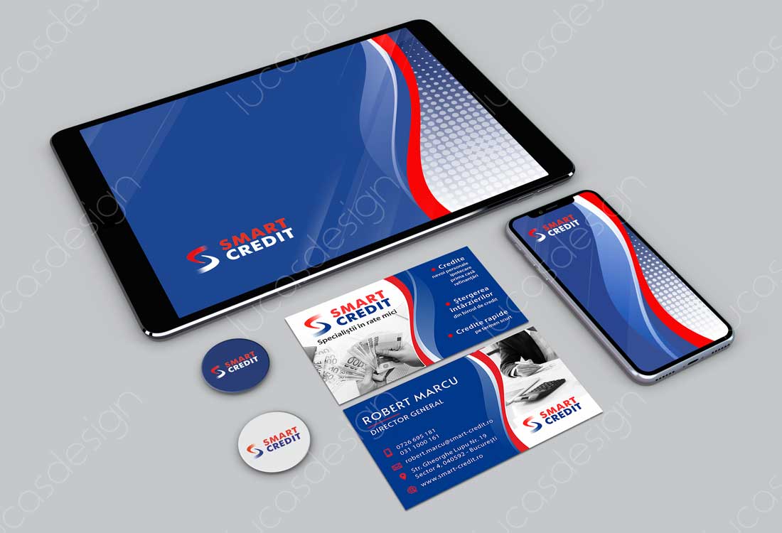 smart credit branding smart credit branding carti de vizita tableta laptop smartphone responsive
