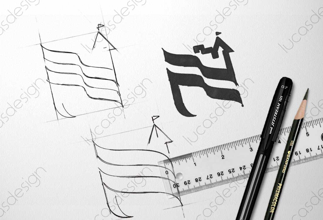 grafica logo norumbega desen creion logo norumbega hotel si restaurant