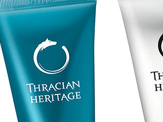 thracian heritage logo ambalaje cosmetice
